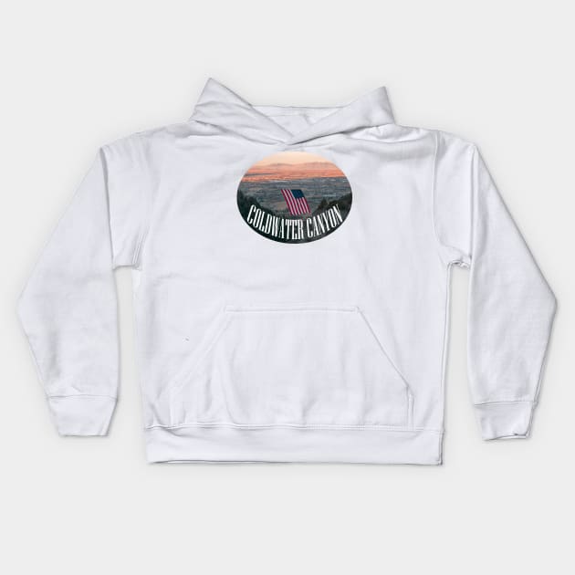 Coldwater Canyon Utah Kids Hoodie by stermitkermit